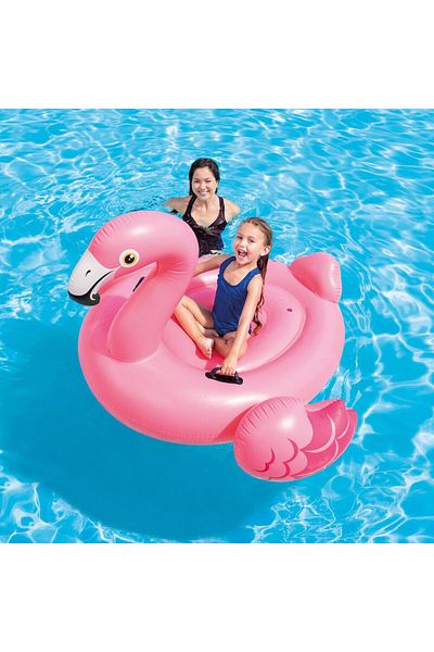 Intex Flamingo Rider - Inflatable Flamingo - Boat Sea Flamingo Rider - Pool Flamingo Inflatable 147X140X94 Cm.