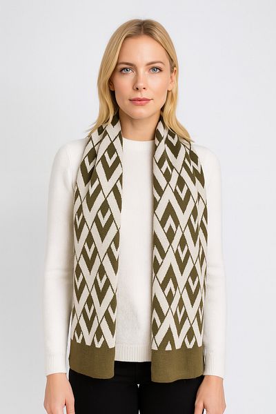 Sebir Moda V Patterned Knitwear Shawl
