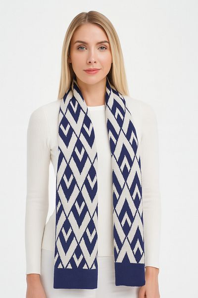 Sebir Moda V Patterned Knitwear Shawl