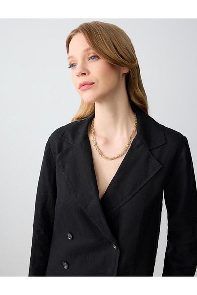Jimmy Key Mixed Multiple Chain Detailed Adjustable Necklace