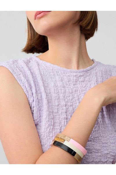 Jimmy Key Mixed Wood Look Bracelet Set