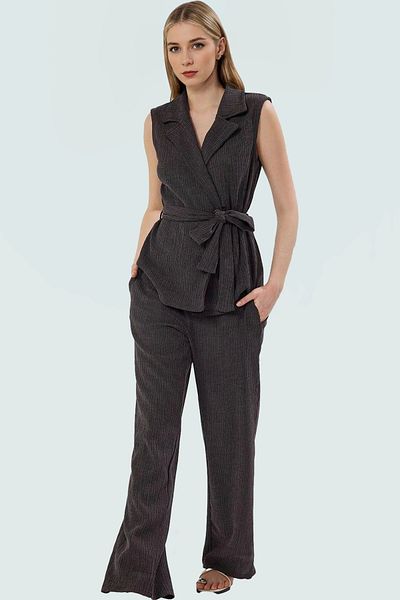 PayBuy Stylish Double Breasted Vest Pants Suit Perfect Fit for Casual Daily Combinations Trend Design