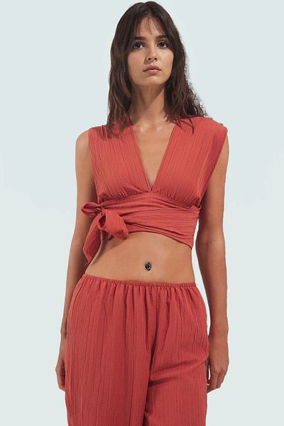 PayBuy Summer Beach Blouse Pants Set Woven Viscose Polyester Oversize Comfortable Use