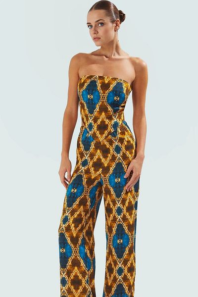 PayBuy Summer Women's Basic Shawl Patterned Viscose Blouse Trousers Set Carefully Selected Premium Quality