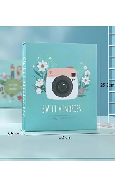 Generic 200 Pockets Foil Stamping Photo Album For 6 Inches Photos