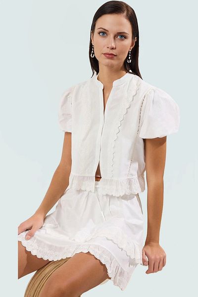 PayBuy Cotton Poplin Blouse Skirt Suit Summer Beach Combination Perfect Fit Quality Craftsmanship Stylish Appearance