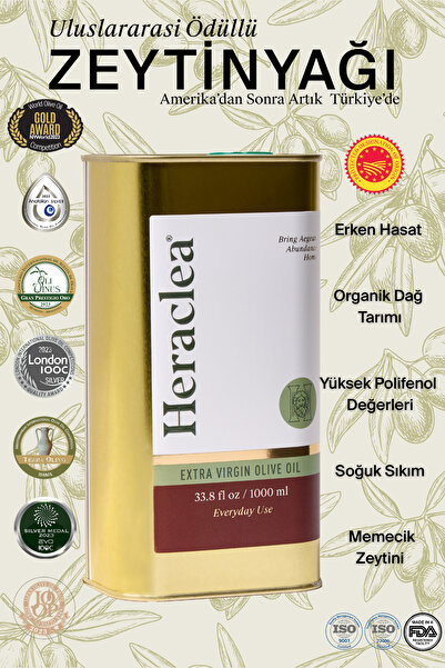 Heraclea Food Co. Natürel Sızma Zeytinyağı