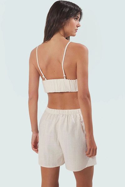 PayBuy Women's Cotton Bustier Shorts Suit Summer Beach Fashion Perfect Fit Carefully Selected