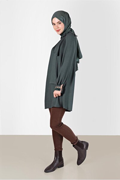 Alvina ΤΟΥΝΙΚΟ ΜΕ ΚΕΝΤΗΜΕΝΕΣ ΜΑΝΣΕΤΕΣ ΚΑΙ ΛΕΠΤΟΜΕΡΗ ΦΙΝΙΡΙΣΜΕΝΟ ΦΙΝΙΡΙΣΜΕΝΟ ΦΙΝΙΡΙΣΜΕΝΟ 42376