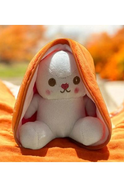 Platin Gift Cute 2Nd Quality.Strawberry Rabbit Plush Strawberry Rabbit with Bag 15cm Cute Strawberry Rabbit Gift