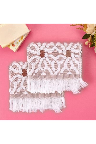 Evidea Taba Soft Pin 2-piece Towel Set - 30x30 cm