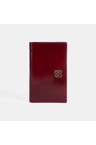 Desa Women's Burgundy Leather Wallet