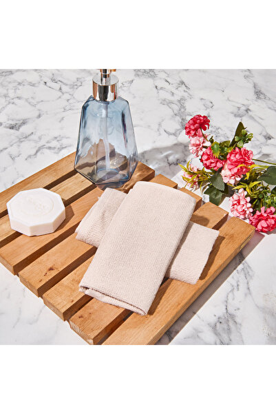 Evidea Σετ Πετσέτες Μαλακές 2 τεμαχίων - Μπεζ