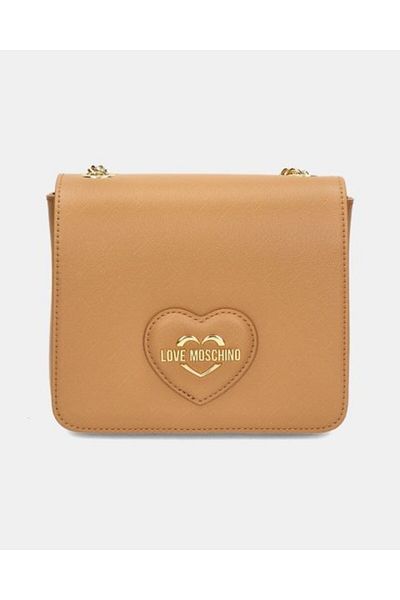 Love Moschino BUCĂ SAFFIANO PU GRS BISCOTTO