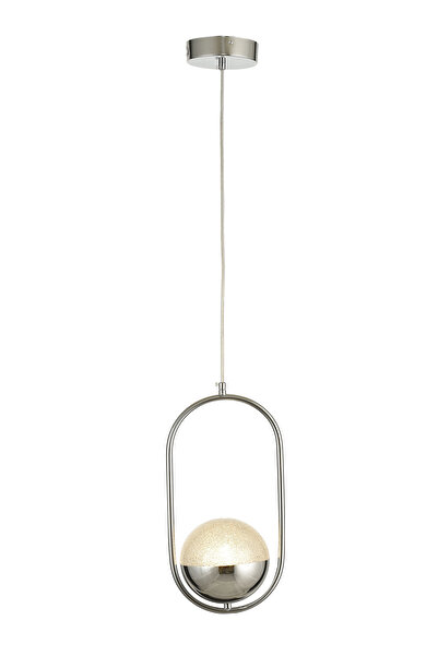 Avizemoda Serra Elips Akrilik Toplu Tekli Salon Oturma Odası Modern Sarkıt Av...