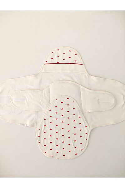 Tomuycuk 100% Cotton Baby Swaddle Blanket |   Sleeping Bag – Girl/Boy 0-9 Months |   Orthopedic – Embroidery Detailed
