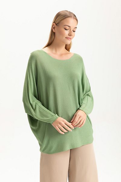 Glocal Hanorac elegant cu guler tricotaj