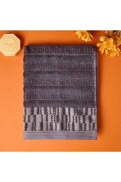 Evidea Soft Sun Madness Juana Hair Towel - Gray - 50X90 cm