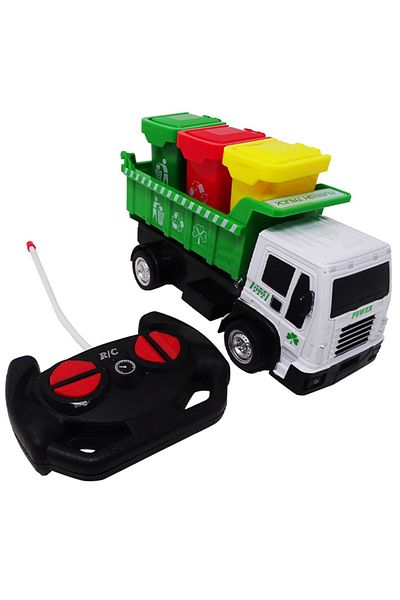 Salamandra Remote Control Garbage Truck with 3 Bins