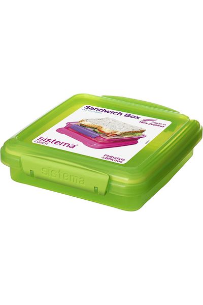 Sistema Sandwich Box – Top Rack Dishwasher Safe – 15.49 X 14.99 X 4.32 Cm