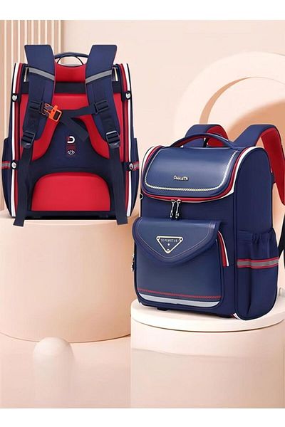 Generic Kids School Backpack Large Capacity School Bag Toddler Waterproof Lightweight Kids Backpack W