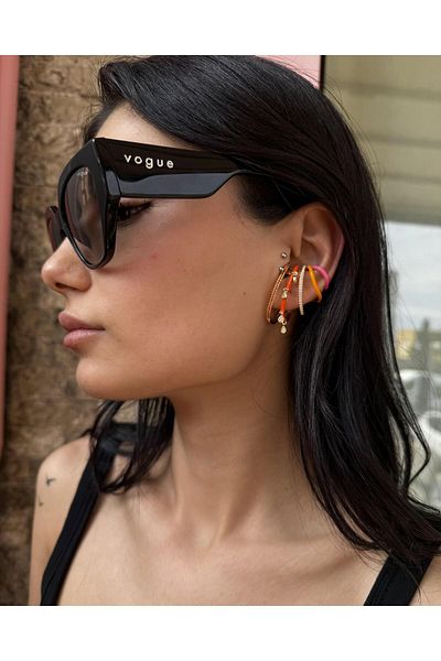 neslyaccessories Coral Glow Cartilage Earring