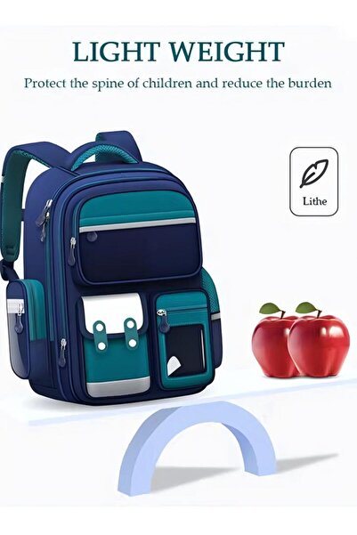 Generic Kids School Backpack Large Capacity Waterproof Lightweight