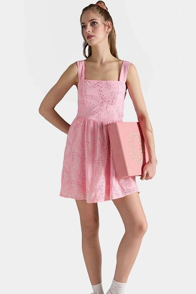 PayBuy Summer Mini Dress Crew Neck Woven Casual Durable Material Quality Craftsmanship