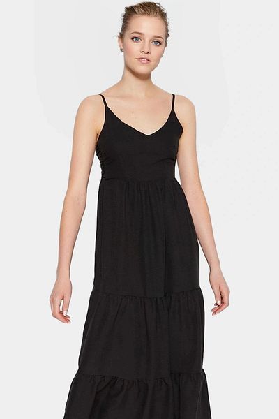 PayBuy Maxi Woven Dress Lilyum Fabric Skater Pattern Summer Casual Trend Design Zarifane