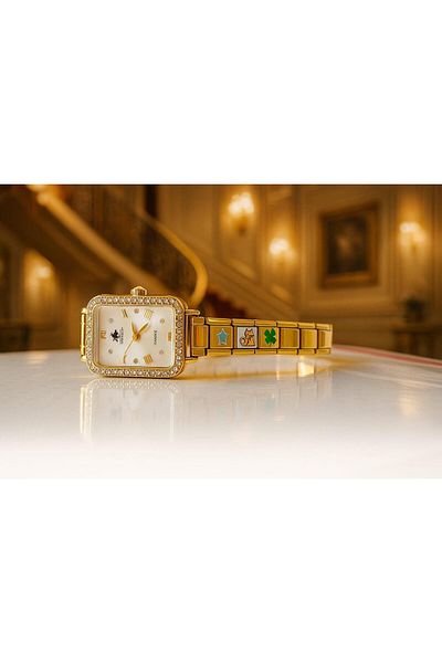 G Sport POLO Nomination Italy Steel Band Women Wrist Watch