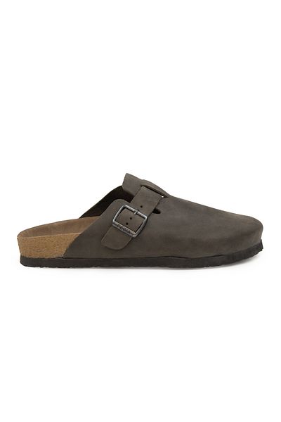 Pegia Women's Sabo Leather Slippers 215541