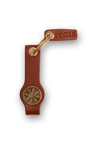 Pegia Κλασικό 7 Δερμάτινο Μπρελόκ 25an50