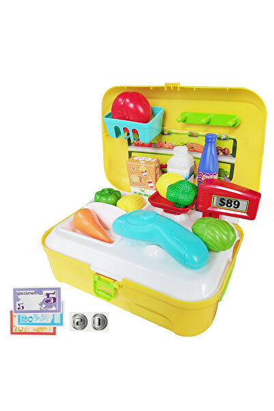 Salamandra Set Accesorii Magazin in Ghiozdan, 21 Piese