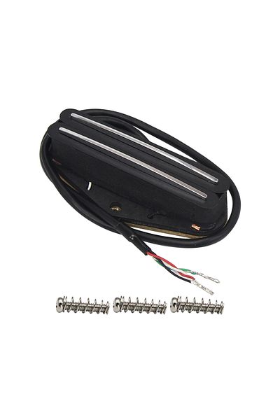 Choice Resistance 9-10k Fleor Alnico 5 Hot Dual Rails Pickup Guitar Mini Humbucker Bridge Pickup Fit For Tl