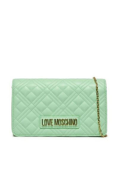Love Moschino Geantă de damă verde - 13x16x12 cm, JC4079PP1ILA0802