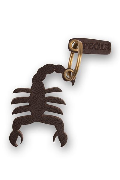 Pegia Δερμάτινο μπρελόκ Scorpion 25an76