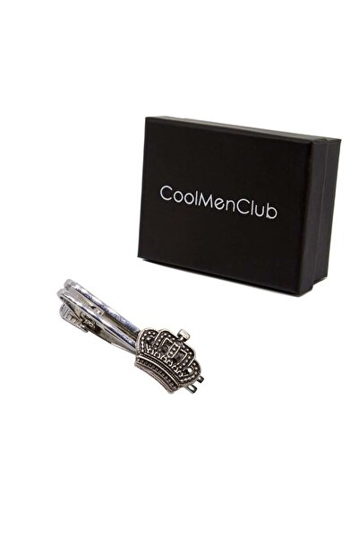COOLMENCLUB Kral Tacı Figürlü Kravat İğnesi