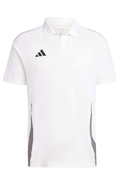 adidas Ανδρικό μπλουζάκι Tiro 24 C Polo Neck ΛΕΥΚΟ