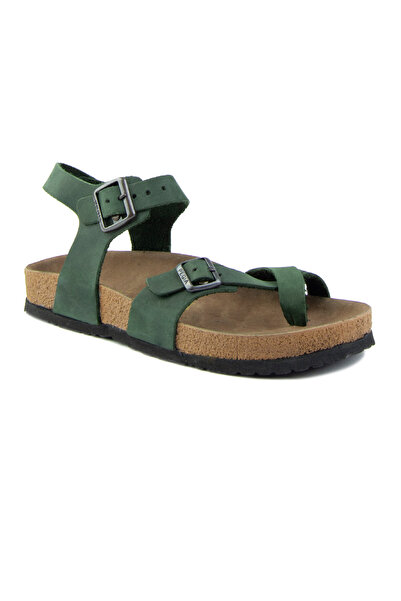 Pegia Genuine Leather Flip Flops Women's Sandals 215513