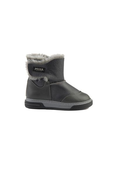 Pegia Παιδικά Μποτάκια με Γούνα Εσωτερικά και Velcro 186066