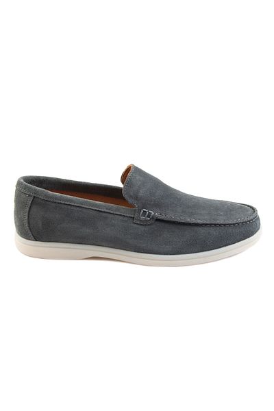 Pegia Γνήσιο Suede Ανδρικό Flat Loafer 500911