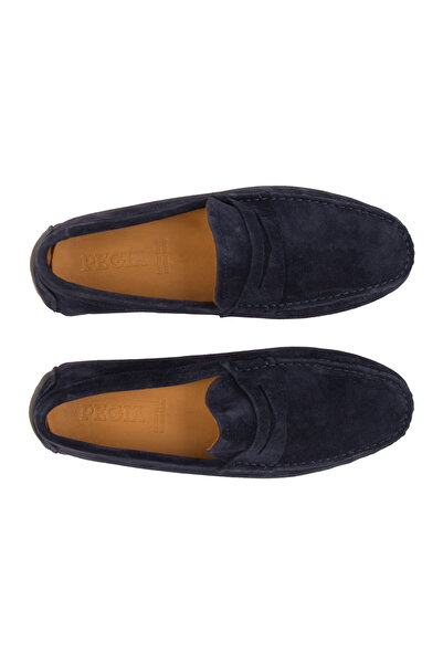 Pegia Мъжки мокасини от естествен велур 500901