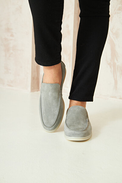 Pegia Чоловічі плоскі мокасини з натуральної замші 500911