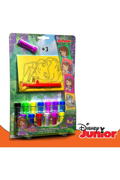 Red Castle Educational and Fun Sand Painting Set Disney Sofia- Fm-11-E