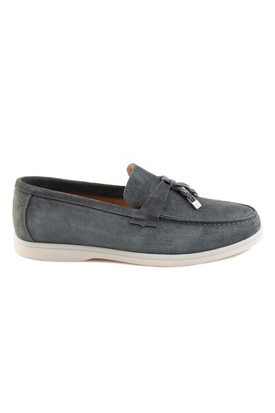Pegia Γνήσιο Suede Ανδρική αγκράφα Loafer 500910