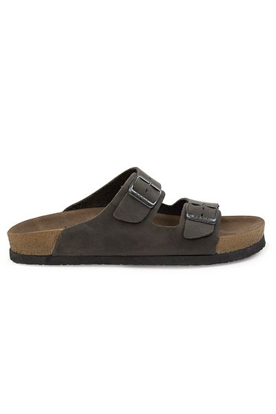 Pegia Women's Strappy Leather Slippers 215520
