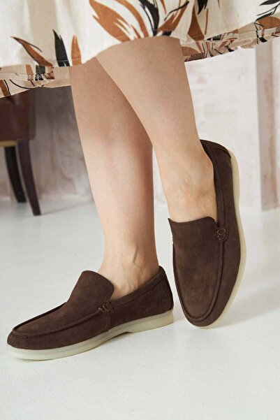 Pegia Жіночі плоскі туфлі з натуральної замші 700910