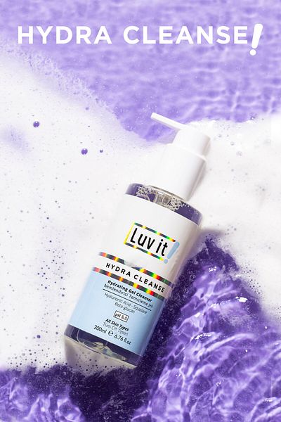 Luv it! Moisturizing Effective Facial Cleansing Gel Dry-Normal Skin 200 ml