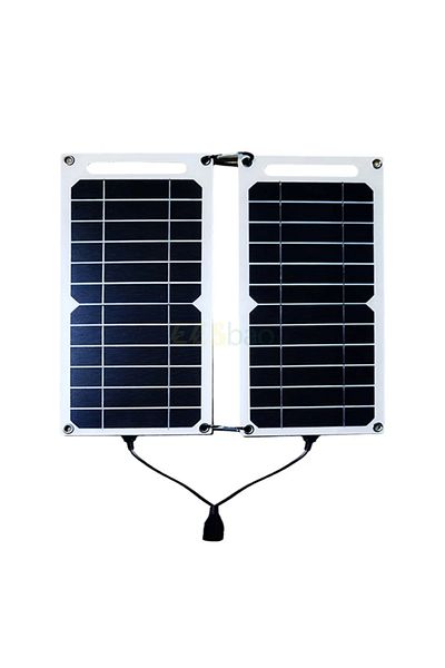 Choice Solar Panels Fast Charging Dual Solar Panel Hiking Camping Usb 5v Waterproof Portable Mobile Phone