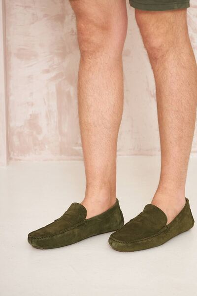 Pegia Γνήσια Suede Ανδρικά Παπούτσια Loafer 500901